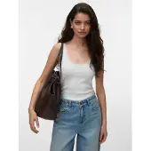 Vero Moda Tanktop "VMNANA LACE TANK TOP JRS NOOS" Baumwollmischung