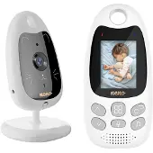 NENO Gato 2 Elektronisches Babyphone mit kabellosem Empfänger