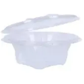 Verive Salatbox mit Deckel, rPET, 500 ml 80550348 , 1 Packung = 50 Stück
