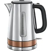 Russell Hobbs 24280-70, 1,7 l, 2400 W, Kupfer, Edelstahl, Edelstahl, Wasserstandsanzeige, Filterung