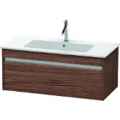 Duravit Waschtischunterschrank Ketho 100x47,5cm, Nussb dkl., 1 Ausz., wandhängend