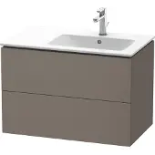 Duravit Waschtischunterbau L-CUBE 550x820x481mm Be re fla grey seidenmatt