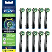 Oral-B CrossAction , 10 Stück(e), Schwarz, 3 Monat( e), CleanMaximiser, , Box