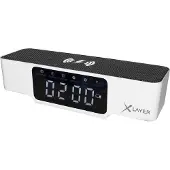 XLayer 215766, Digitaler Wecker, Rechteck, Weiß, 87 - 108 MHz, LCD, 10 m