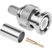 LechPol Wty0474-2: BNC-Stecker, RG59, Crimpverbindung