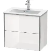 Duravit WT-Unterbau XSQUARE COMPACT 560x610x388mm schwarz hochglanz