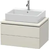 Duravit Konsolenunterschrank L-CUBE 400x720x547mm taupe