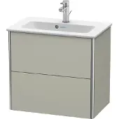 Duravit WT-Unterbau XSQUARE COMPACT 560x610x388mm taupe seidenmatt