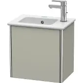 Duravit Waschtischunterbau XSQUARE 400x410x289mm Türansch li ta seidenmatt