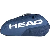 Head Tennis-Racketbag Base Racquet Bag M (Schlägertasche, 2 Hauptfächer) 2025 navyblau 6er