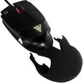Gamdias APOLLO, Beidhändig, Optisch, USB Typ-A, 3200 DPI, Schwarz