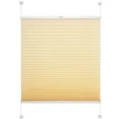 Liedeco Klemmfix-Plissee, 75x150 cm - beige