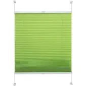 Liedeco Klemmfix-Plissee, Young Colours, 75x150 cm - gruen