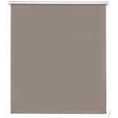 Liedeco Seitenzugrollo Gr. 8, grau (stone), B:120cm H:150cm, Polyester, Rollos, Seitenzugrollo