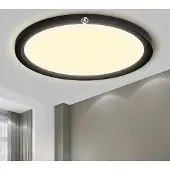 OEM Badezimmerversion der Luxusplafondlampe in Weiß mit LED-Beleuchtung, 12V-Anschluss