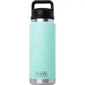 Yeti Rambler Bottle 26oz Chug Cap, Seafoam, Thermosflasche mit Trinkverschluss, 769 ml