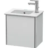 Duravit Waschtischunterbau XSQUARE 400x410x289mm Türansch re we seidenmatt