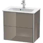 Duravit WT-Unterbau XSQUARE COMPACT 560x610x388mm flannel grey hochglanz