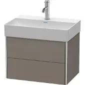 Duravit WT-Unterbau XSQUARE COMPACT 397x584x390mm flannel grey seidenmatt