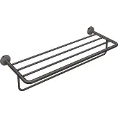 Hansgrohe AXOR UNIVERSAL Circular Handtuchablage, mit Handtuchhalter, 42843340, Farbe: Brushed Black Chrome