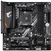 Gigabyte B550M AORUS ELITE AX Mainboard, AMD, Sockel AM4, AMD Ryzen 3000 Series, AMD Ryzen 4000 Series, AMD Ryzen 5000 Series, Sockel AM4, DDR4-SDRAM, 128 GB