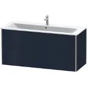 Duravit XSquare Waschtischunterbau wandhängend, 2 Schubkästen, 1210x560x478mm, XS417409898, Farbe: Nachtblau Seidenmatt Lack
