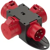 Pce 9430453 Mobilverteiler Kunststoff Baureihe ST.ANTON 3x16/5 PW16/5 m.B. IP44