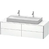Duravit Waschtischunterbau XSQUARE 400x1400x548mm weiss matt