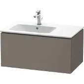 Duravit Waschtischunterbau L-CUBE 820x481x400mm flannel grey seidenmatt