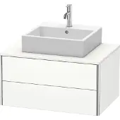 Duravit Waschtischunterbau XSQUARE 400x800x548mm weiss seidenmatt