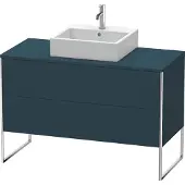 Duravit Waschtischunterbau XSQUARE 778x1200x548mm nachtblau seidenmatt