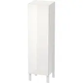 Duravit L-Cube Halbhochschrank, eine Tür Anschlag rechts, 400x363x1320mm, LC1178R8585, Farbe: Weiß Hochglanz Lack