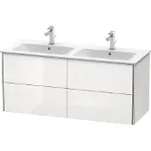 Duravit Waschtischunterbau XSQUARE 560x1280x478mm weiss hochglanz