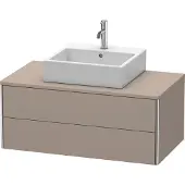 Duravit Waschtischunterbau XSQUARE 400x1000x548mm basalt matt