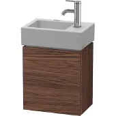 Duravit Waschtischunterschrank L-Cube 36,4x24,1x40cm, wd, Tür re, Nussb dkl.