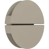 Eglo LED-Wandleuchte PIANOSA, beige, Ø 18 cm, IP44, CCT