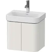 Duravit Waschtischunterschrank Happy D.2 Plus 47,5x35x41,5cm, 2 Tür., Nord we. s-matt