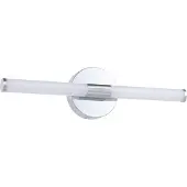 Eglo LED-Wandleuchte Ramola, chromfarben, Breite 45 cm, IP44, CCT