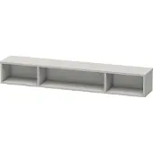 Duravit L-Cube Regalelement horizontal, 3 Fächer, 140x800x120mm, LC120000707, Farbe: Betongrau Matt Dekor