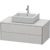 Duravit Waschtischunterbau XSQUARE 400x1000x548mm nordic weiss seidenmatt