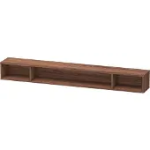 Duravit L-Cube Regalelement horizontal, 3 Fächer, 140x1000x120mm, LC120102121, Farbe: Nussbaum Dunkel Dekor