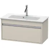 Duravit Waschtischunterschrank Ketho Compact 80x38,5cm, Taupe, 1 Auszug, wandhängend