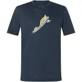 Super.natural - Kid's Duck Dive Tee - Merinoshirt Gr 116 blau/ various