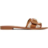 GUESS Elyze Open Teen - Cognac - Maat 41