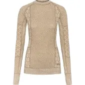 Kari Traa - Women's Smekker L/S - Merinounterwäsche Gr L beige
