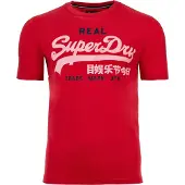 Superdry "VL CLASSIC TEE" mit klassischem Vintage-Logo Print