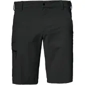 Schöffel Shorts SCHÖFFEL "Shorts Folkstone", Herren, Gr. 46, Normalgrößen, schwarz (9990, schwarz), Oberstoff: 89% Nylon, 11% Elasthan, Hosen Shorts