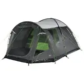 High Peak Santiago 5.0, Camping, Vis-a-vis-Zelt, 5 Person(en), Bodenwischlappen, Grün, Grau
