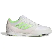 Adidas Fußballschuh PERFORMANCE "TOP SALA COMPETITION 2 INDOOR KINDER", Damen, Gr. 33, weiß (cloud weiß, lime burst, core schwarz), Synthetik, Textil, Schuhe Fußballschuh, geeignet als Hallenschuhe