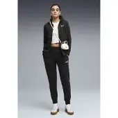 Puma Jogginganzug Damen aus Baumwolle mit Kapuze, Farbe:Schwarz, Größe:XL